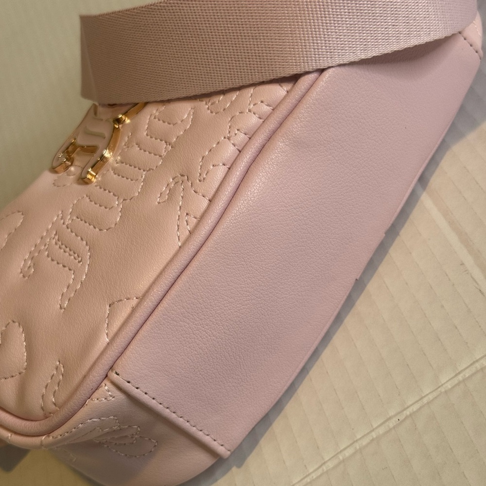 Juicy Couture Light Pink Embossed Shoulder Bag - Picture 8 of 13
